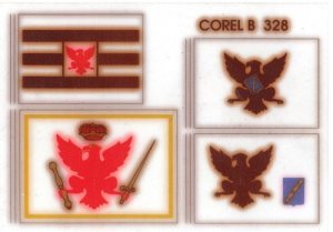 [ COB328 ] Corel vlaggen berlin