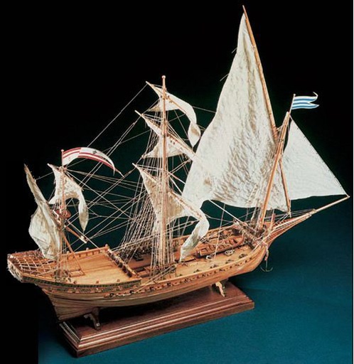 [ COSM21 ] Corel Misticque Franse Xebec 1750    1/50