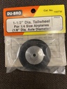 [ D150TW ] Dubro Tailwheel/Staartwiel 38 MM 1/8" (3,18mm) as diameter  