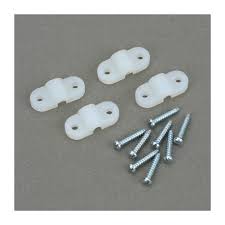 [ D238 ] Dubro1/8" landing gear straps nylon 4 pcs