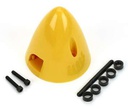 [ D263 ] dubro spinner 38mm of 1-1/2" geel