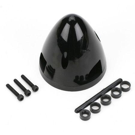 [ D550 ] DRIEBLADSPINNER ZWART 75 MM