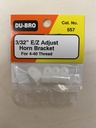 [ D557 ] Dubro 3/32" E/Z Adjust Horn Bracket 
