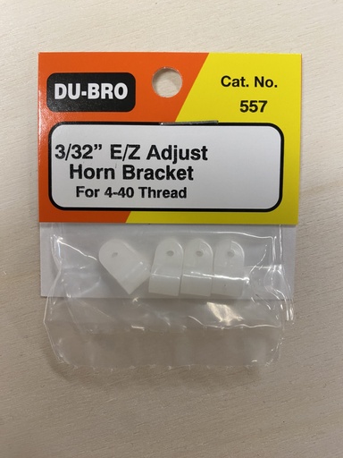 [ D557 ] Dubro 3/32" E/Z Adjust Horn Bracket 