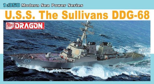 [ DRA1033 ] Dragon U.S.S. The Sullivans DDG-68, Arleight Burke Class 1/350
