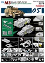[ DRA3579 ] IDF M3 Halftrack nord SS 11 Anti-tank missile carrier 