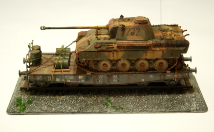 [ DRA6069 ] SCHWERER PLATTFORMWAGEN TYP SSY 