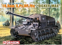 [ DRA6357 ] 10.5cm K.Pz.Sfl.IVa "DICKER MAX" w/ DS TRACK 