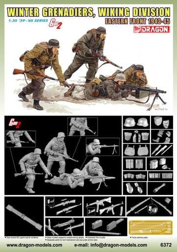 [ DRA6372 ] WINTER GRENADIERS, WIKING DIVISION (EASTERN FRONT 1943-45) (GEN2) 