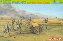 [ DRA6433 ] 7.5cm PaK 40 w/HEER GUN CREW (PREMIUM EDITION) 
