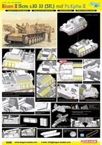 [ DRA6440 ] BISON II 15cm s.IG 33 (Sfl) auf Pz.Kpfw. II (SMART KIT) 