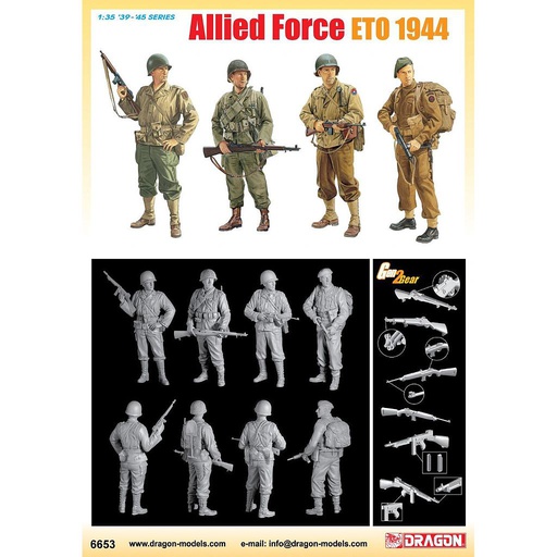 [ DRA6653 ] Allied Force ETO 1944