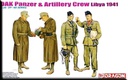 [ DRA6693 ] DAK PANZER & ARTILLERY CREW (LIBYA 1941) 