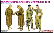 [ DRA6693 ] DAK PANZER &amp; ARTILLERY CREW (LIBYA 1941) 