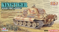 [ DRA6840 ] Sd.Kfz.182 Kingtiger Henschel Production w/Zimmerit s.Pz.Abt.505 Russi 