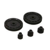 [ ECX212002 ] Pinion & Spur Gear Set: 1/18th 4WD, RUK, TOR, RLY 