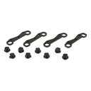 [ ECX231006 ] Front/Rear Toe Plates w/Inserts: 1:10 4wd All 