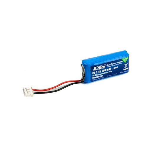 [ EFLB2002S30 ] 200mAh 2S 7.4V 30C Li-Po Battery