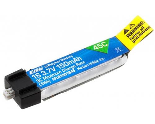 [ EFLB1501S45 ] 150mAh 1S 3.7V 45C LiPo Battery