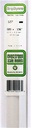 [ EG127 ] Evergreen styrene strip 0.5 x 4.0 mm x350mm 10st