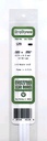 [ EG129 ] Evergreen styrene strip 0.5x6.3x350 mm (10s.)