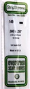[ EG149 ] Evergreen styrene strip 1.0x6.3x350 mm (10s.)
