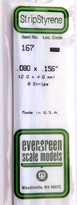 [ EG167 ] Evergreen EG Band 2   x4    mm ( 8s.)   [Q 4]