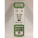 [ EG214 ] Evergreen styrene rond vol 3.2mm x 350mm (4st.)