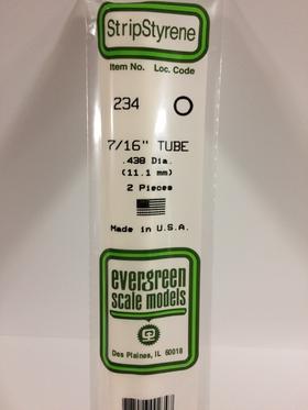 [ EG234 ] Evergreen styrene buis 11mm x 350mm  (2st.)