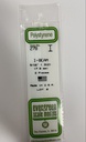 [ EG278 ] Evergreen styrene 'H' Profiel 7.9 mm (2s.)