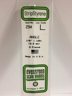 [ EG294 ] Evergreen styrene 'L' Profiel 3.2mmx360mm (4st.)   