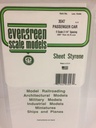 [ EG3047 ] Evergreen passenger car V-groef  2 1/4" spacing  0.75x150x300mm 1st