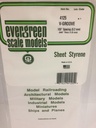 [ EG4125 ] Evergreen V-styrene groefplaat spatie 3.2mm 150x300mm 1st 