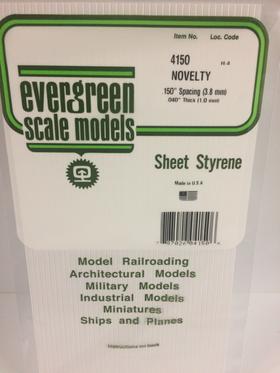[ EG4150 ] Evergreen U-GROEF 1X3.8MM