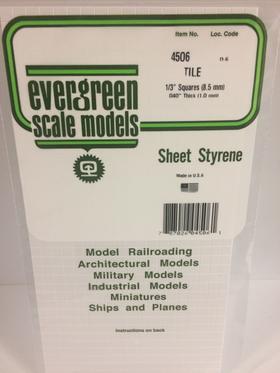[ EG4506 ] Evergreen vierkanten 8.5 mm 1.0x150x300mm 1st