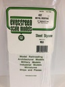 [ EG4522 ] Evergreen metal roofing 6.3 mm spacing 1.0x150x300mm 1st