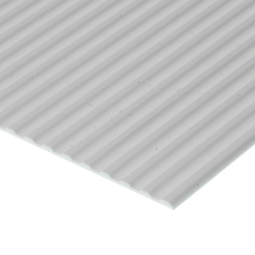 [ EG4528 ] Evergreen styrene metal sliding / golfplaat imitatie  2mm spatie 150x300mm