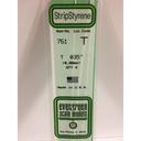 [ EG761 ] Evergreen EG T Shape 0,9 x 0,9 mm (0,3) (4p.)
