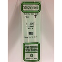 [ EG762 ] Evergreen T profiel styrene 1,42x1,42x350mm (4st.)