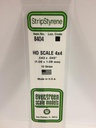 [ EG8404 ] Evergreen styrene strips 1.09x1.09x35.5mm  10st