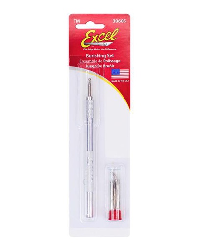 [ EX30605 ] burnisher met 4 verschillende tips