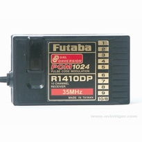 [ F0990 ] Empfaenger R1410DP 35 MHz A+B Band 