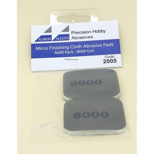[ FF2005 ] Flex-i-file micro finish cloth abras pads 8000