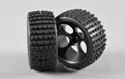 [ FG60210/06 ] BUGGY TIRES M WIDE GLUED