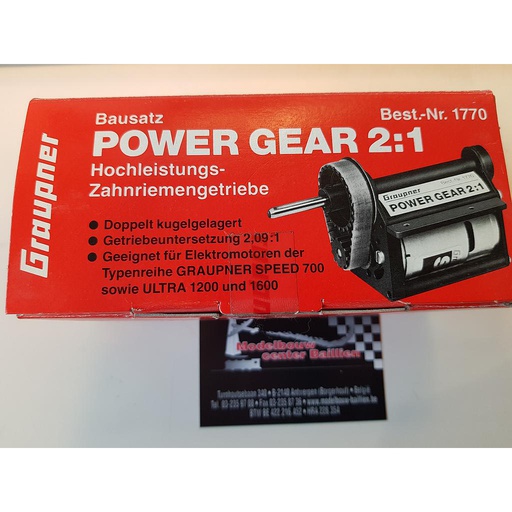 [ G1770 ] Graupner POWER GEAR 2:1