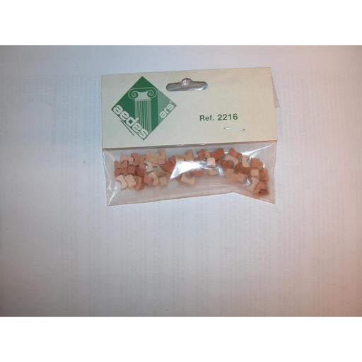 [ A2216 ] Aedes natuursteen speciale vorm 5x8mm  50st