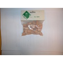 [ A2222 ] Aedes natuursteen cilinder diam11mm & 15mm hoog  50st