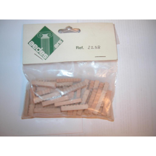 [ A2238 ] Aedes natuursteen speciale vorm 5.5x5.5x29mm