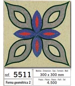 [ A5511 ] Aedes forma geometrica 2