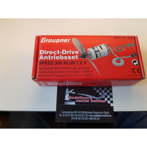 [ G6090 ] Graupner Antriebsset SPEED 300 Plus 7,2 V